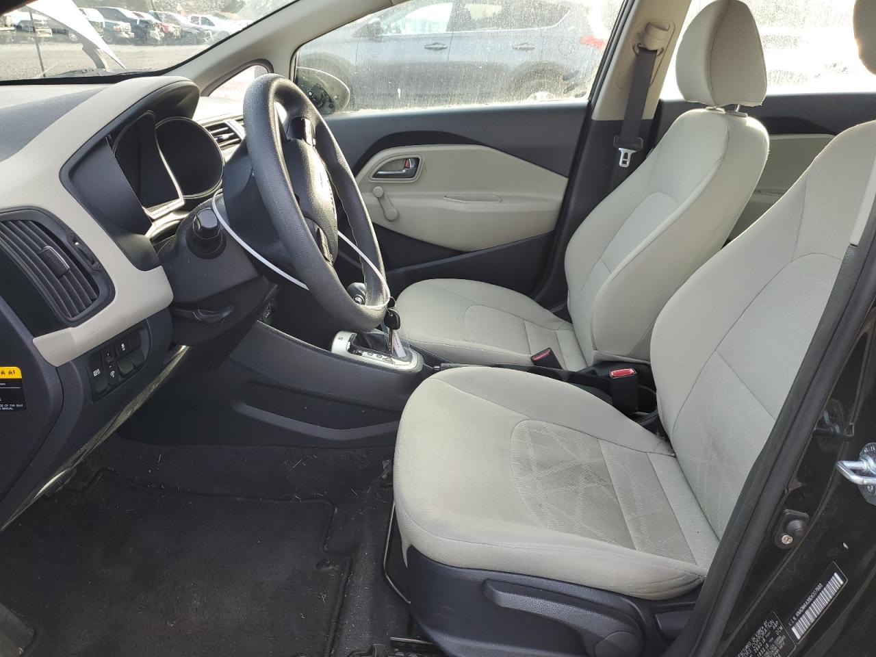 2013 KIA Rio VIN KNADM4A38D6107688 Copart auction photo, front end / side damage thumbnail 7