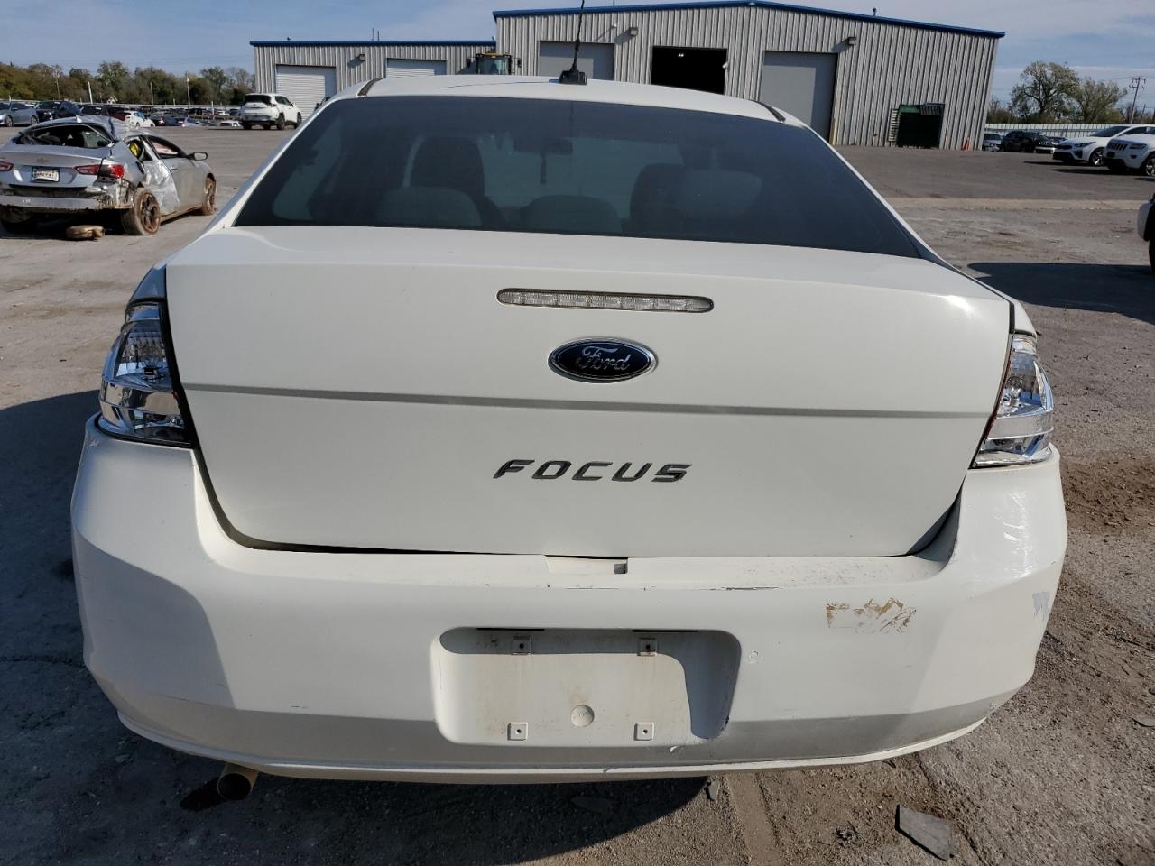 2010 Ford Focus VIN 1FAHP3EN9AW153646 Copart auction photo, rear end / minor dent/scratches damage thumbnail 6