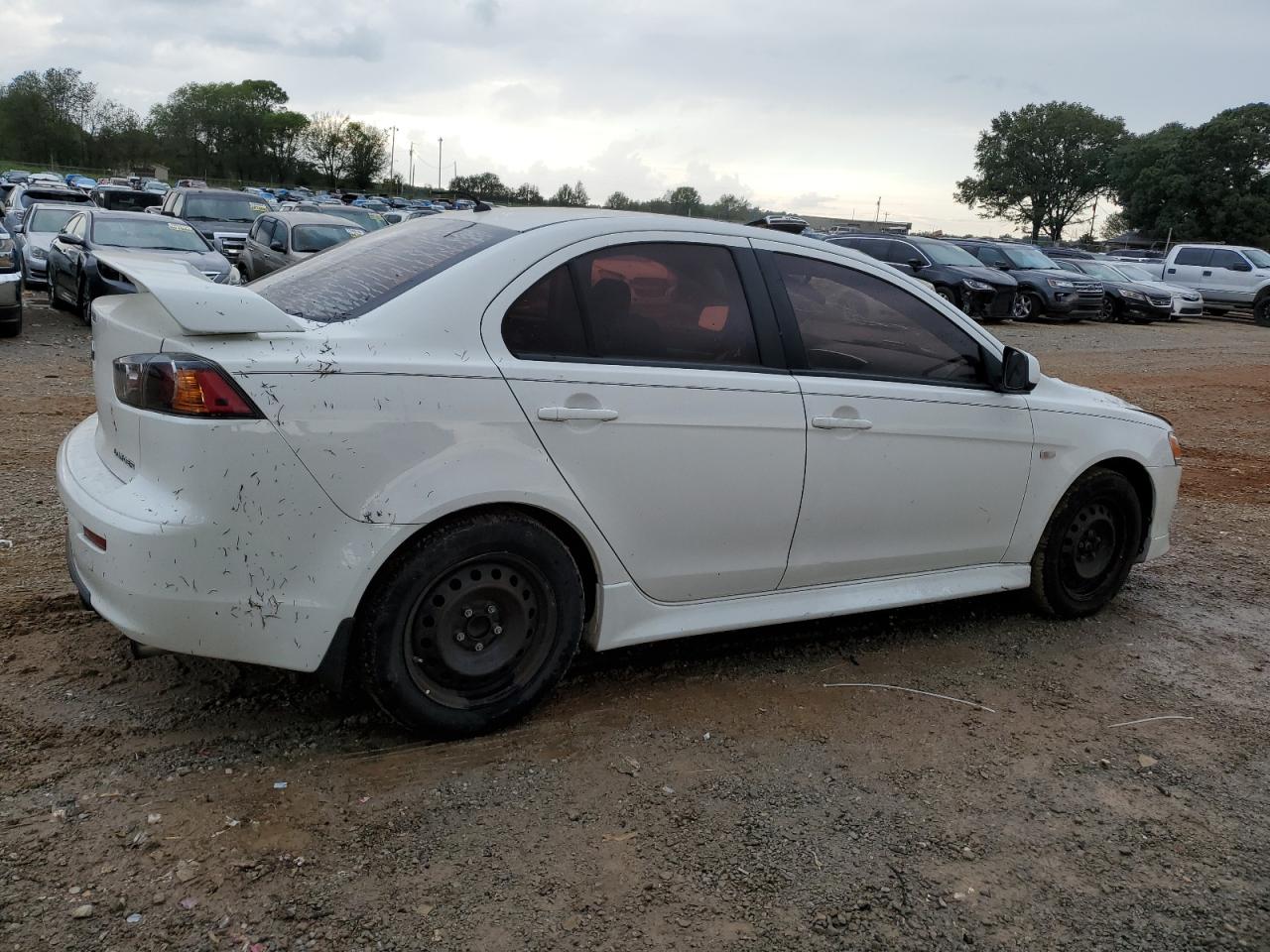 2014 Mitsubishi Lancer VIN JA32U2FU7EU017413 Copart auction photo, front end damage thumbnail 3