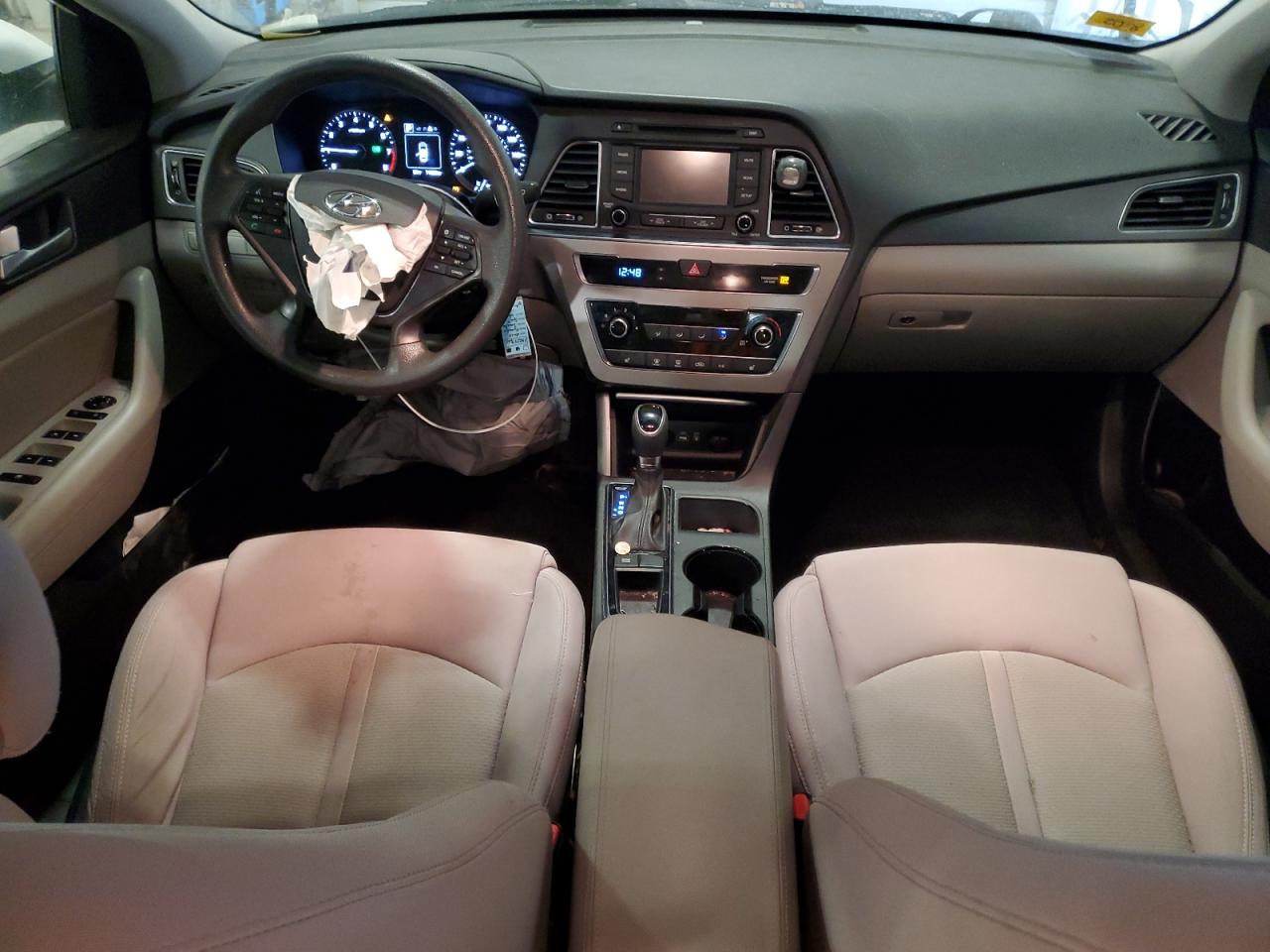 2015 Hyundai Sonata VIN 5NPE34AF8FH027966 Copart auction photo, front end damage thumbnail 8