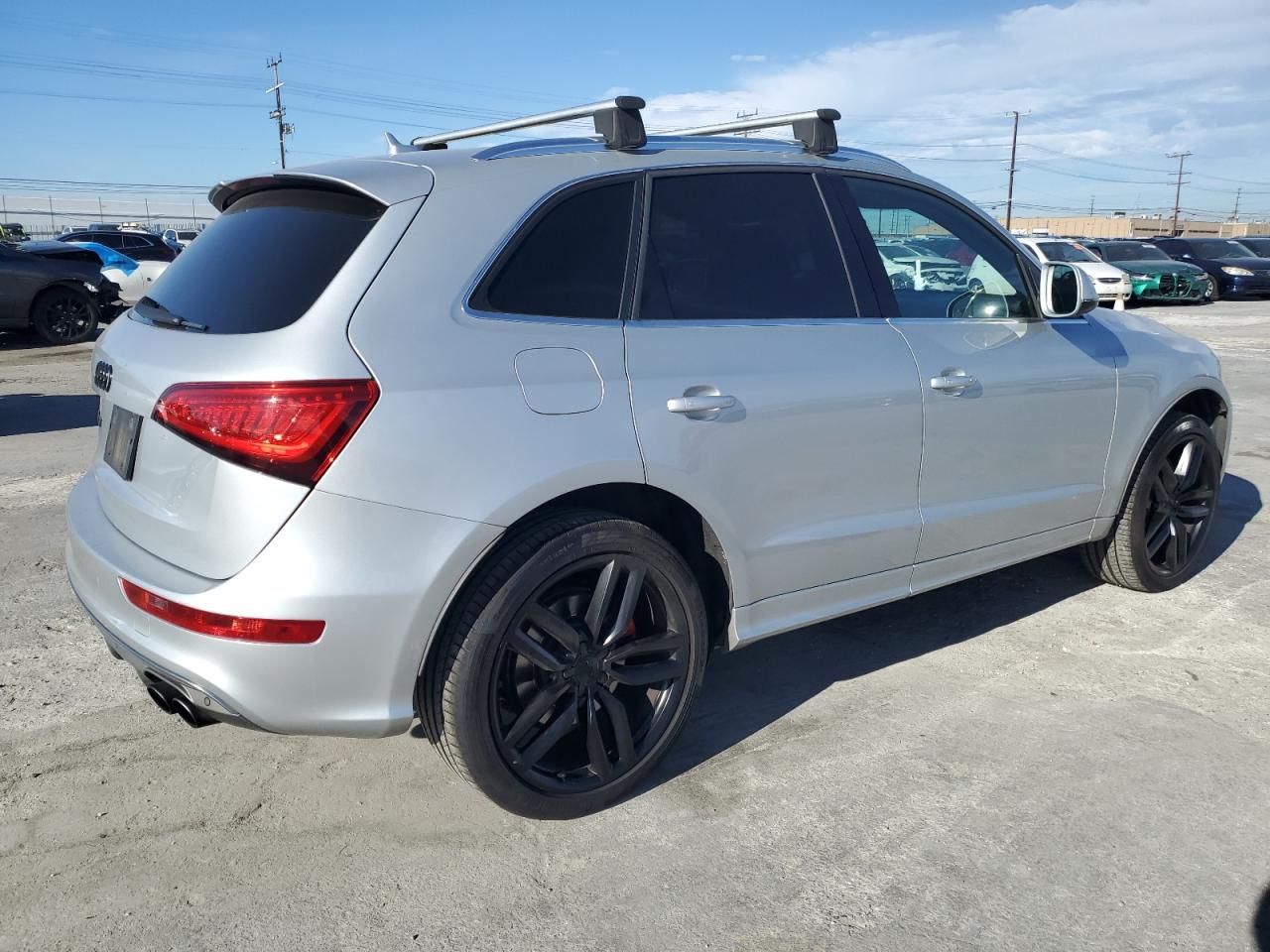 2014 Audi SQ5 VIN WA1CGAFP9EA022495 Copart auction photo, mechanical damage thumbnail 3