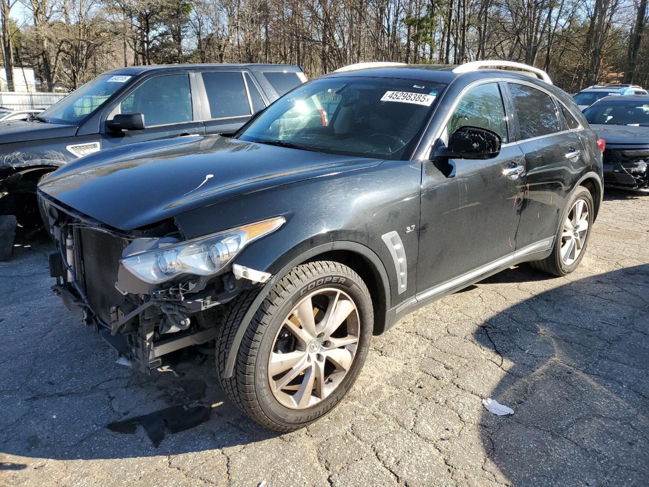 2015 Infiniti QX70 VIN JN8CS1MU0FM380702