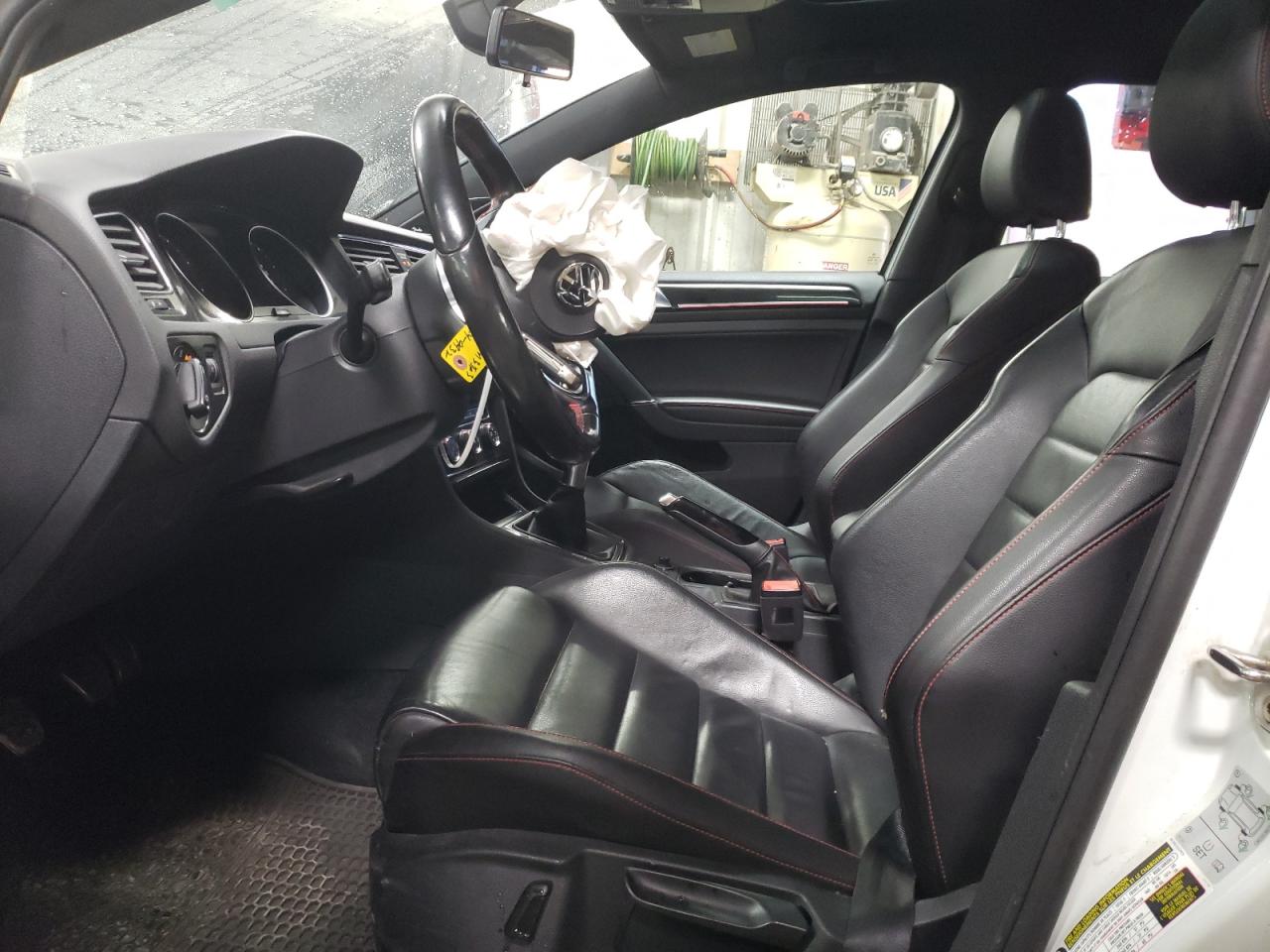 2017 Volkswagen GTI VIN 3VW547AU8HM073563 Copart auction photo, front end damage thumbnail 7