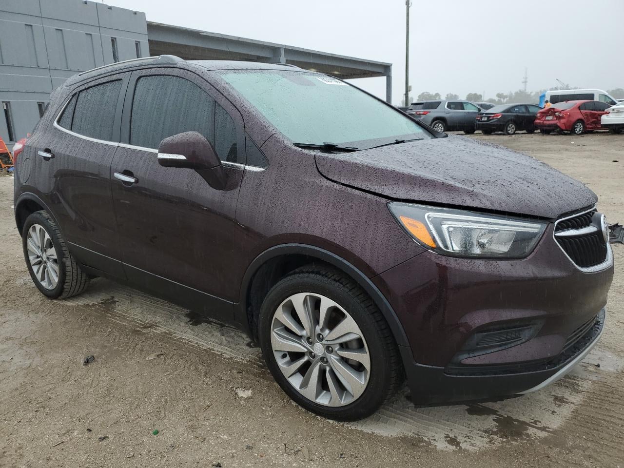 2018 Buick Encore VIN KL4CJASB3JB702036 Copart auction photo, front end damage thumbnail 4