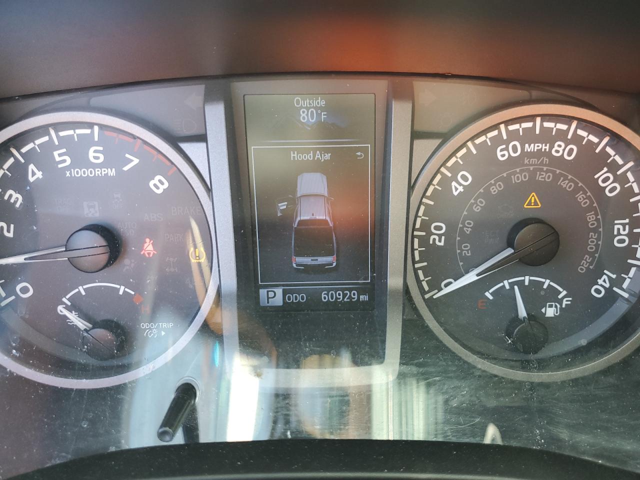 2017 Toyota Tacoma VIN 3TMCZ5AN7HM117366 Copart auction photo, front end / minor dent/scratches damage thumbnail 9