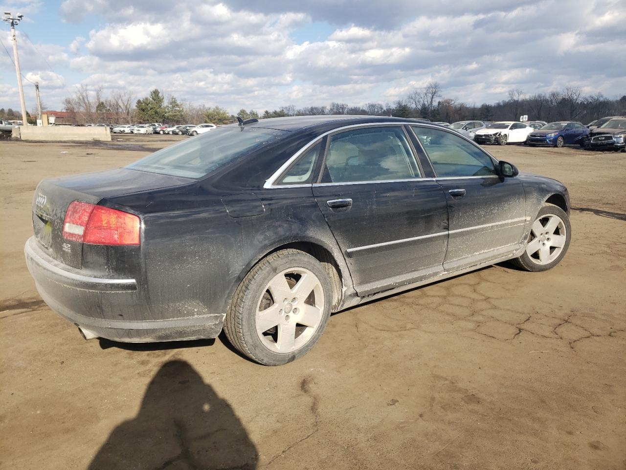 2006 Audi A8 VIN WAUML44E86N006594 Copart auction photo, side damage thumbnail 3