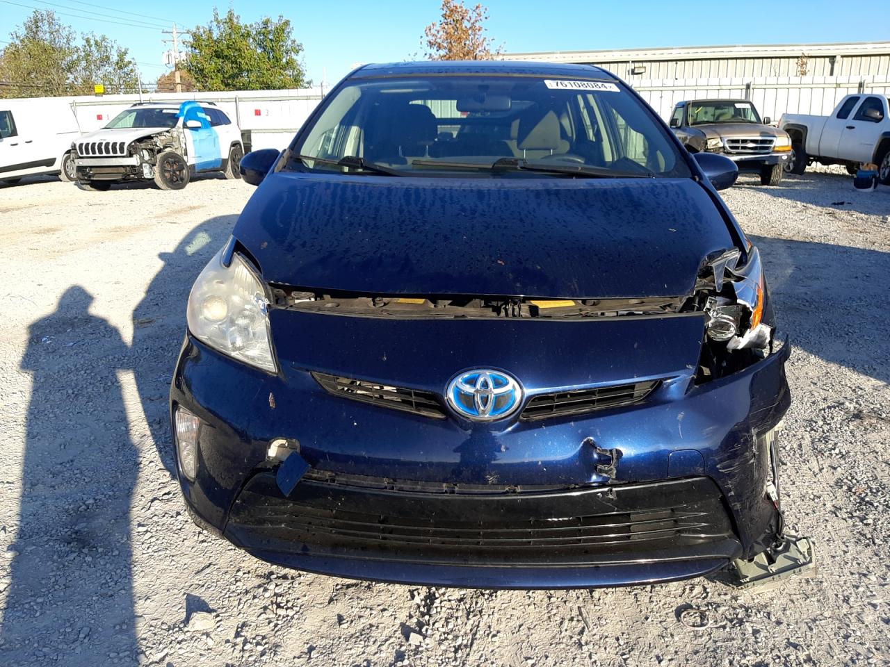 2013 Toyota Prius VIN JTDKN3DU7D1693884 Copart auction photo, front end damage thumbnail 5