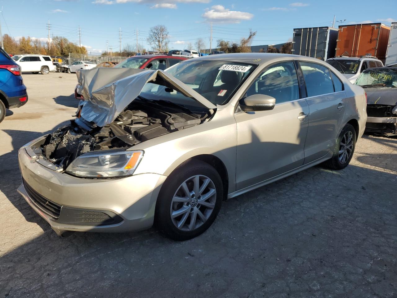 2014 Volkswagen Jetta VIN 3VWD17AJ8EM273395