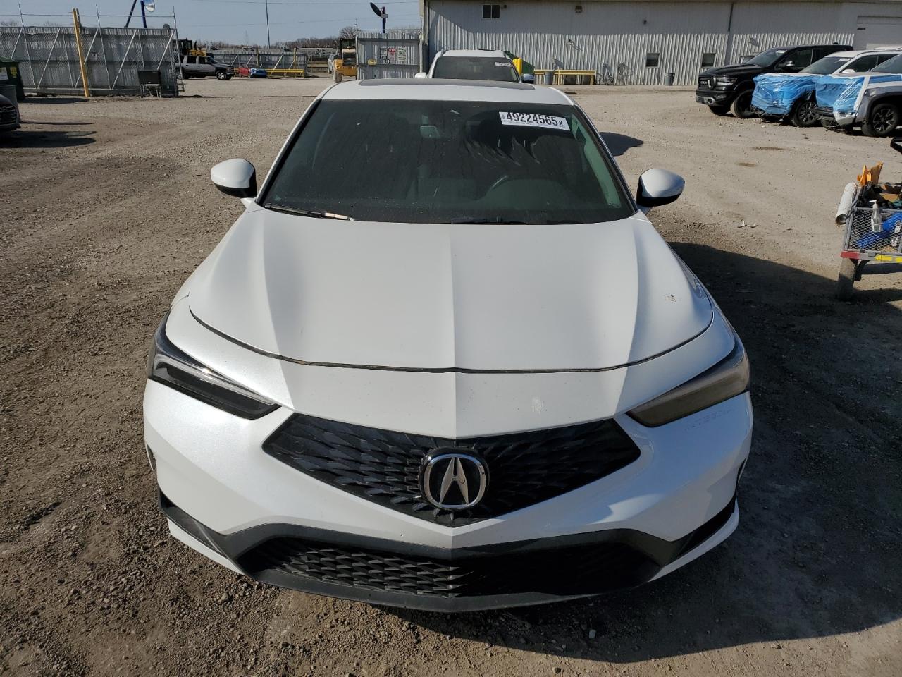 2023 Acura Integra VIN 19UDE4H24PA028003 Copart auction photo, front end / undercarriage damage thumbnail 5