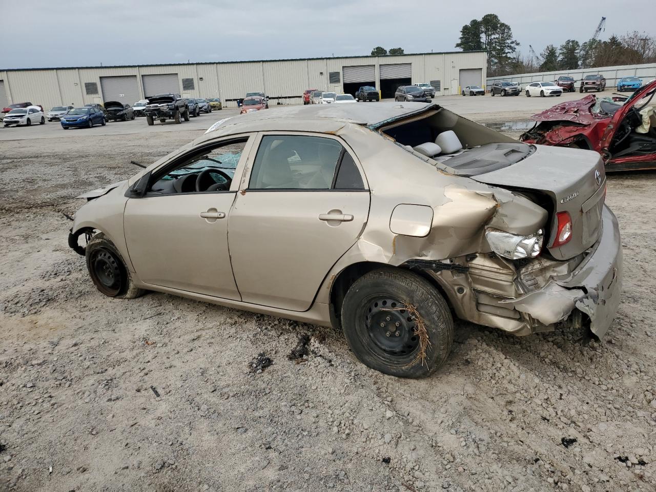 2010 Toyota Corolla VIN 1NXBU4EE0AZ327755 Copart auction photo, front end damage thumbnail 2
