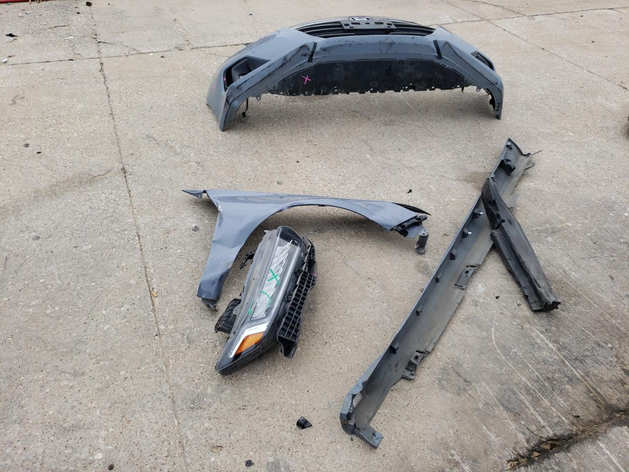 2022 Honda Accord VIN 1HGCV1F46NA018407 Copart auction photo, front end damage thumbnail 14