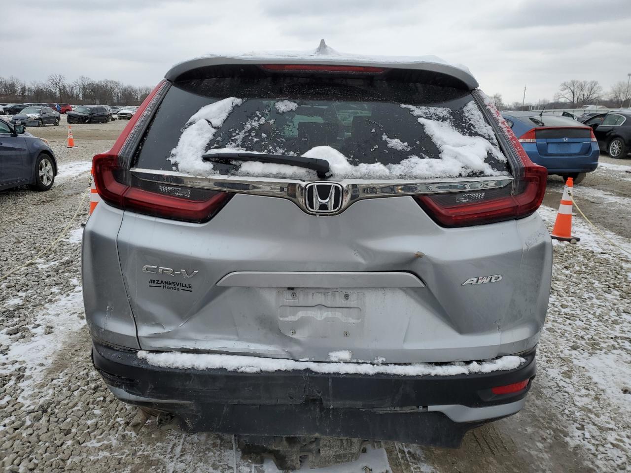 2022 Honda CR-V VIN 7FARW2H87NE005723 Copart auction photo, rear end / front end damage thumbnail 6