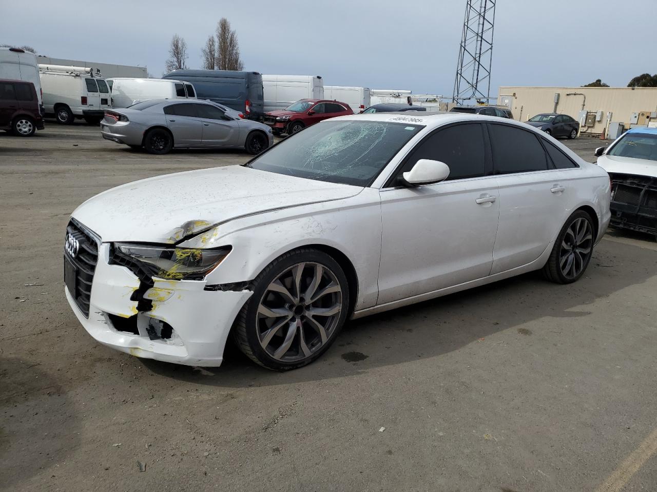 2014 Audi A6 VIN WAUGFAFC3EN049172