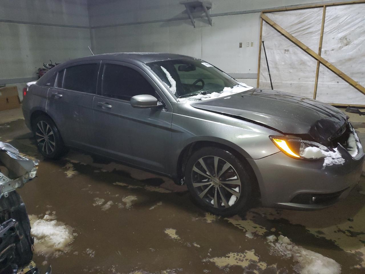 2013 Chrysler 200 VIN 1C3CCBBG5DN766121 Copart auction photo, front end damage thumbnail 4