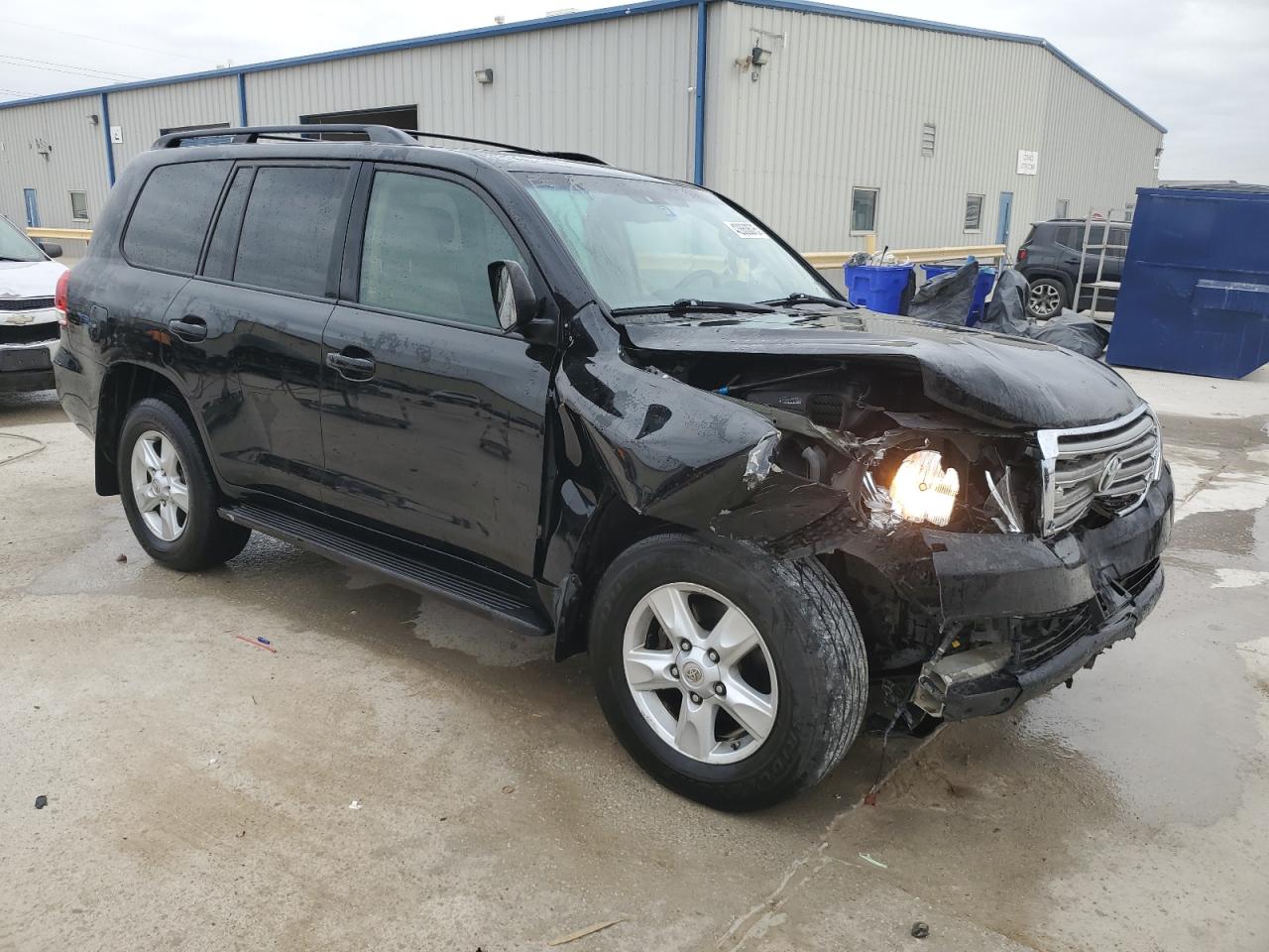 2010 Toyota Land Cruiser VIN JTMHY7AJ4A4002937 Copart auction photo, front end damage thumbnail 4