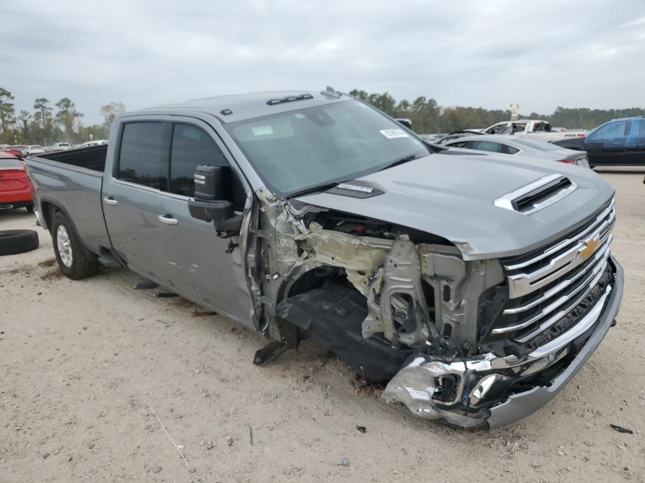 2024 Chevrolet Silverado VIN 1GC4YPEY2RF303342 Copart auction photo, front end damage thumbnail 4