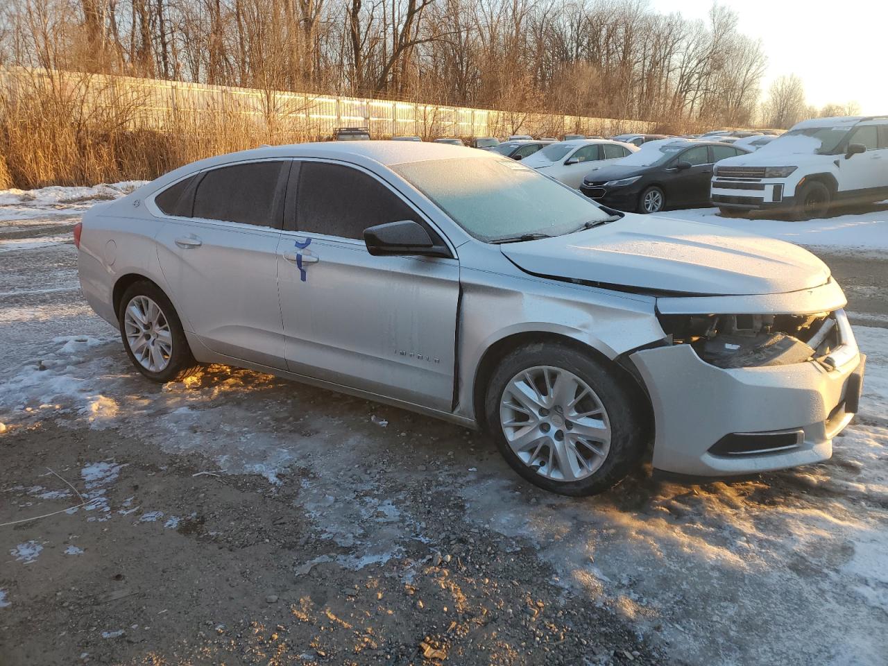 2014 Chevrolet Impala VIN 1G11Y5SL8EU104696 Copart auction photo, front end / minor dent/scratches damage thumbnail 4