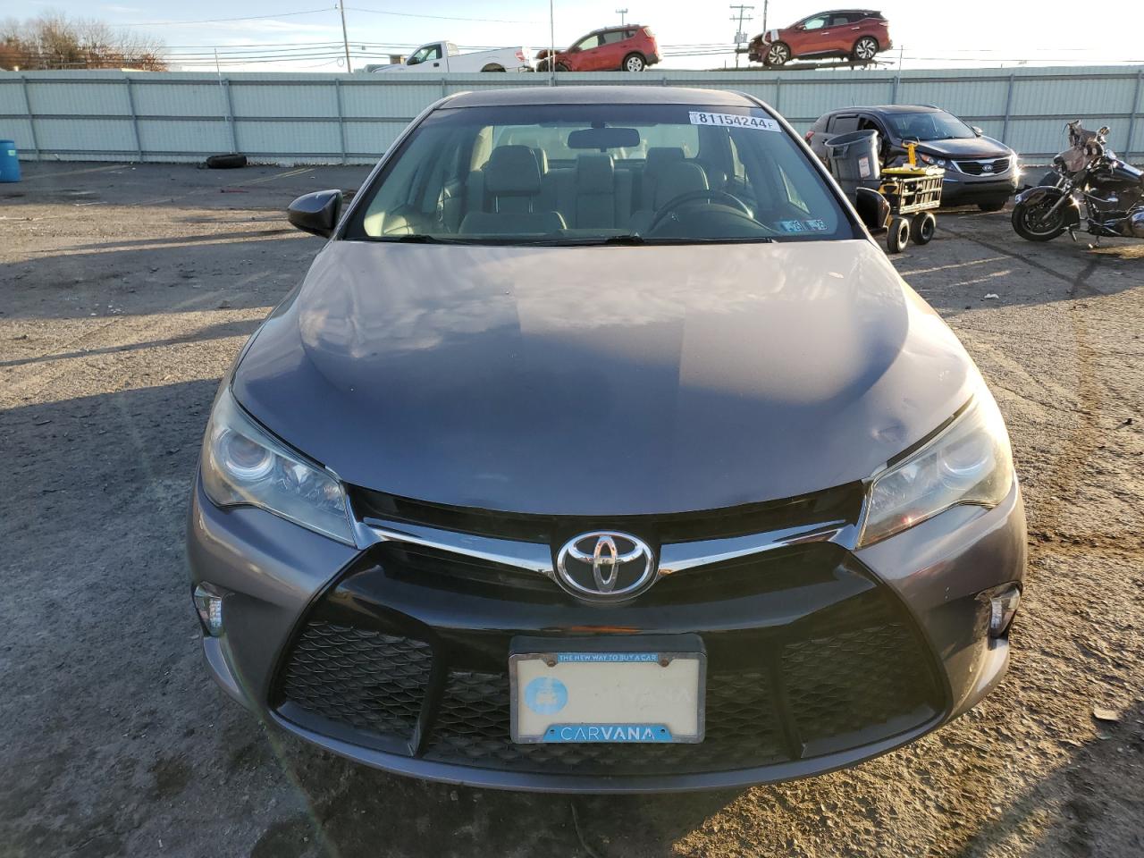 2016 Toyota Camry VIN 4T1BF1FK8GU257802 Copart auction photo, rear end / side damage thumbnail 5