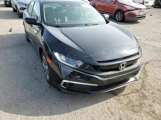 2019 Honda Civic VIN 2HGFC2F66KH588169 Copart auction photo, front end / side damage thumbnail 11