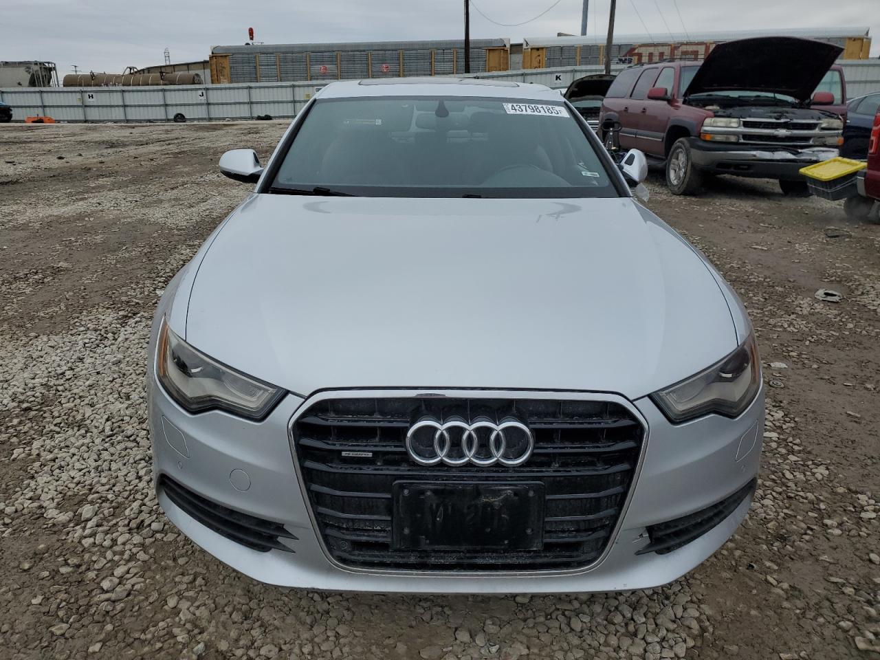 2015 Audi A6 VIN WAUGFAFC0FN037045 Copart auction photo, side damage thumbnail 5