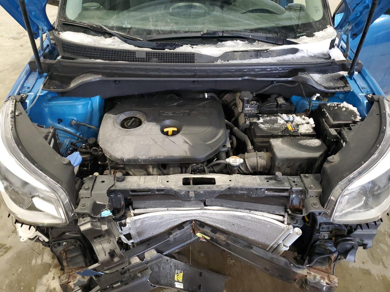 2019 KIA Soul VIN KNDJP3A56K7664079 Copart auction photo, front end / rear end damage thumbnail 12