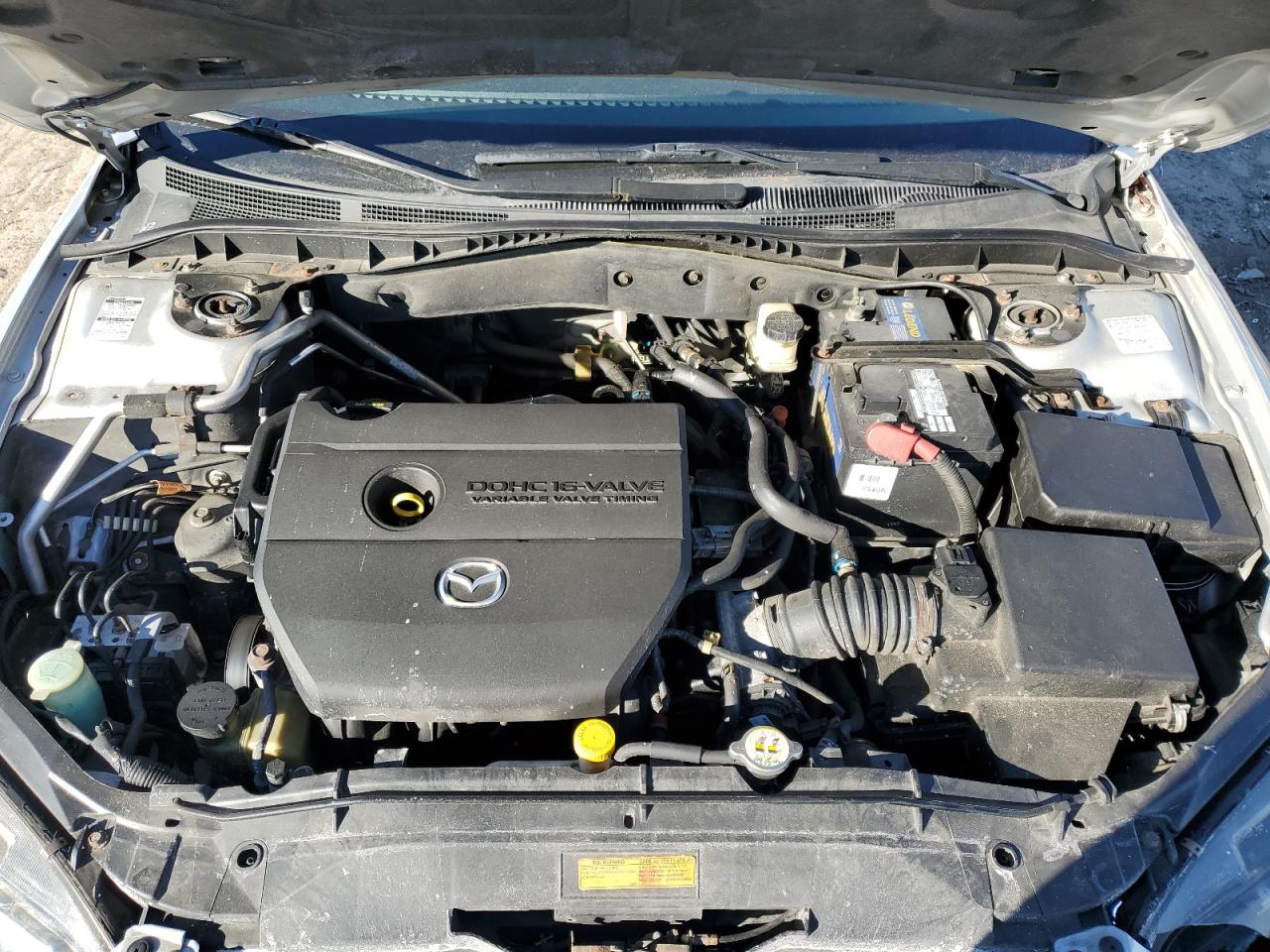 2007 Mazda 6 VIN 1YVHP80C975M09578 Copart auction photo, front end damage thumbnail 11