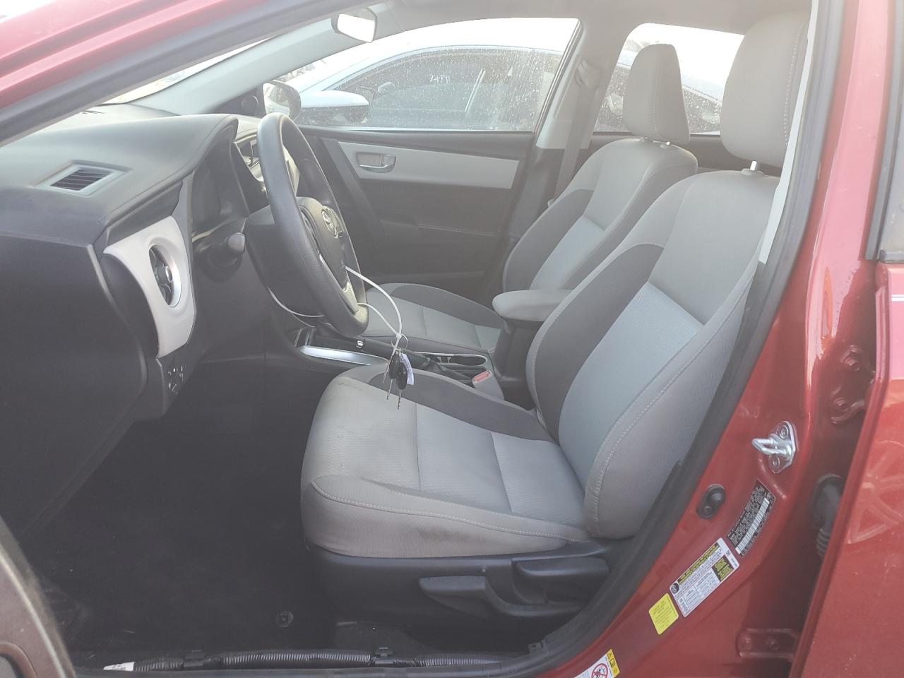 2017 Toyota Corolla VIN 2T1BURHE0HC804205 Copart auction photo, water/flood damage thumbnail 7