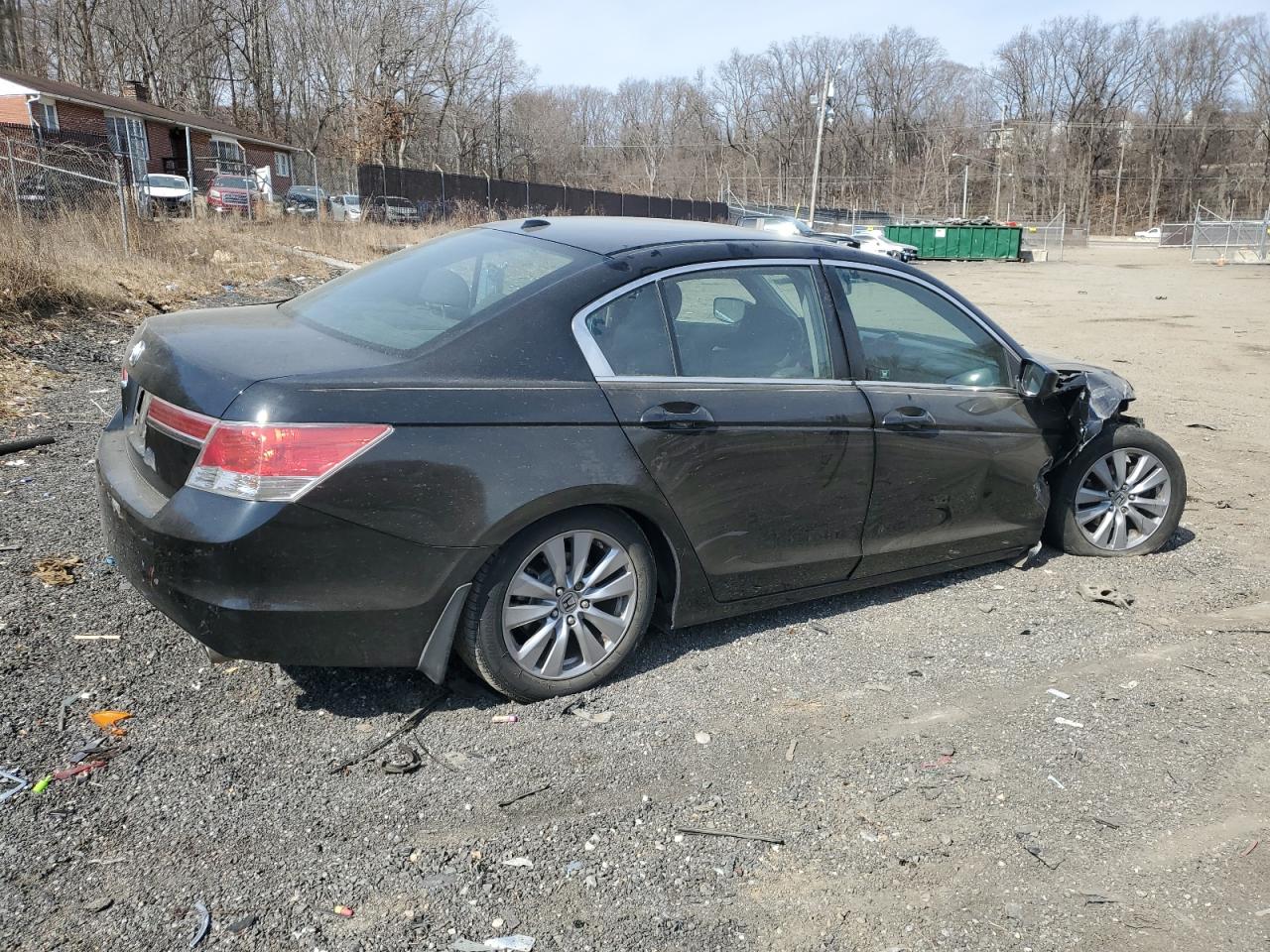 2012 Honda Accord VIN 1HGCP2F88CA165828 Copart auction photo, front end / rear end damage thumbnail 3