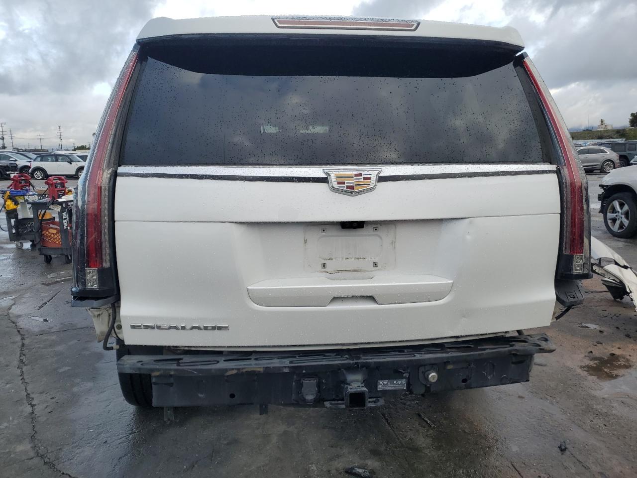 2019 Cadillac Escalade VIN 1GYS4KKJ0KR209293 Copart auction photo, rear end damage thumbnail 6