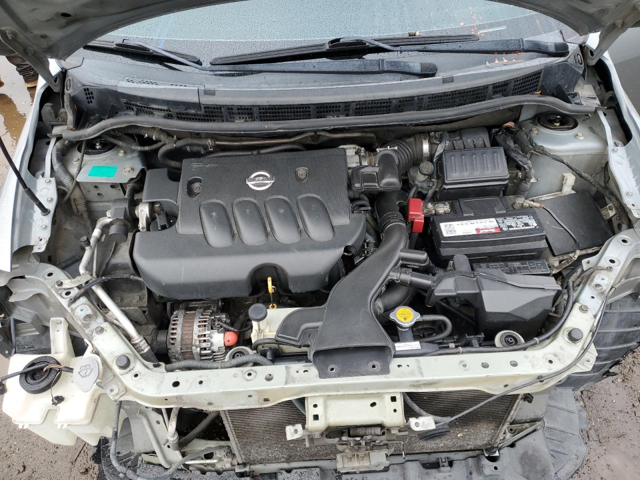 2008 Nissan Versa VIN 3N1BC11E48L446783 Copart auction photo, front end damage thumbnail 11