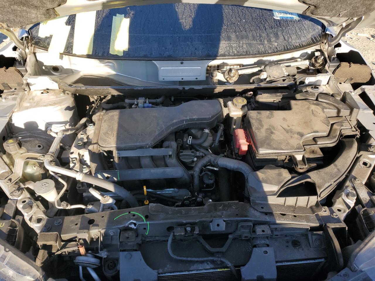 2021 Nissan Rogue VIN JN1BJ1AW4MW444180 Copart auction photo, vandalism / front end damage thumbnail 12