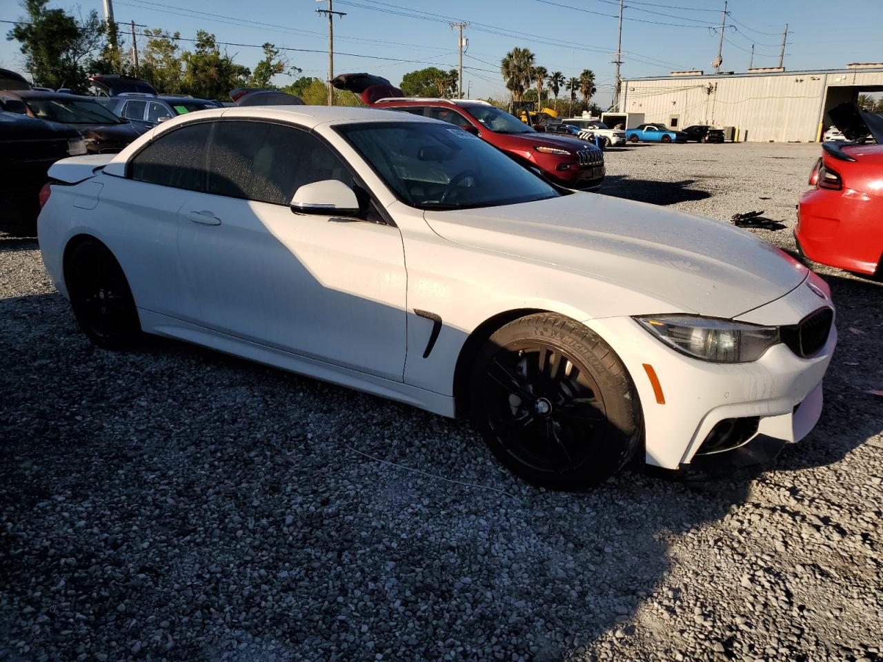 2019 BMW 4er VIN WBA4Z5C51KEE17144 Copart auction photo, rear end damage thumbnail 4