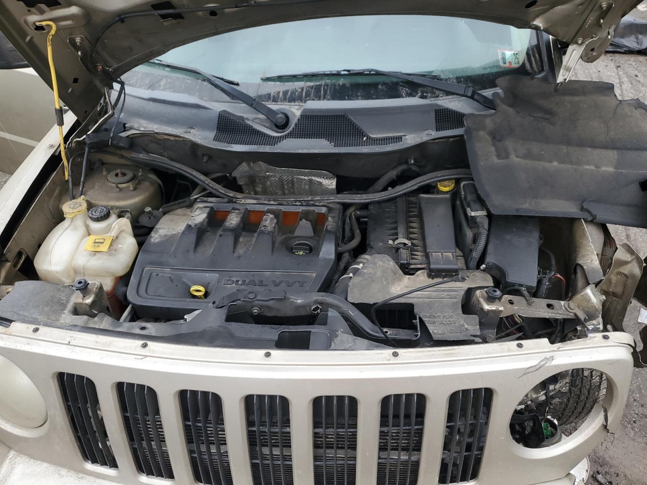 2010 Jeep Liberty (Patriot) VIN 1J4NF2GB4AD524814 Copart auction photo, front end damage thumbnail 12