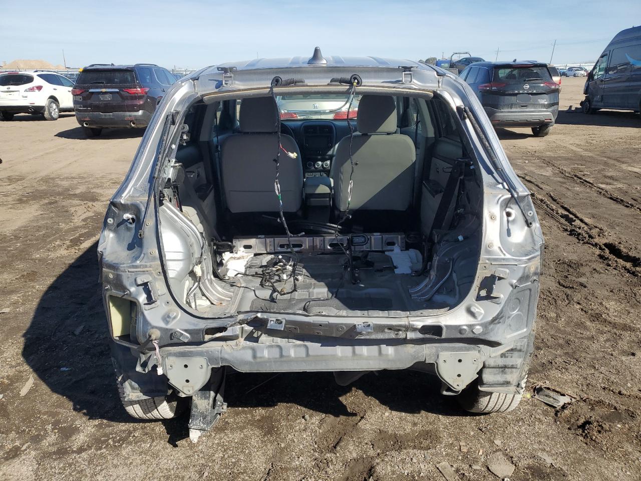 2019 Mitsubishi Outlander VIN JA4AR3AU9KU004101 Copart auction photo, rear end damage thumbnail 6