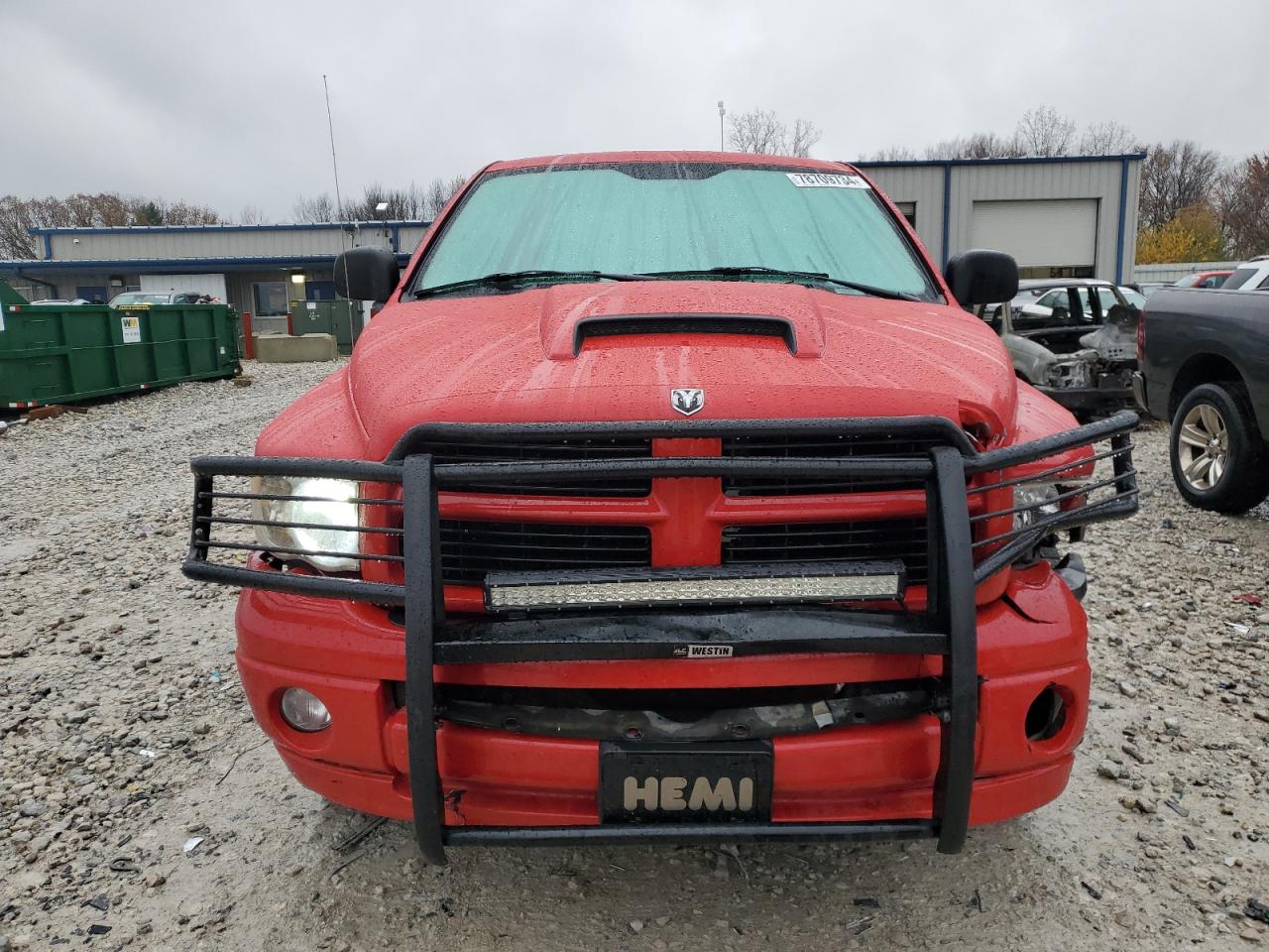 2005 Dodge RAM VIN 1D7HU18D95J522024 Copart auction photo, front end damage thumbnail 5