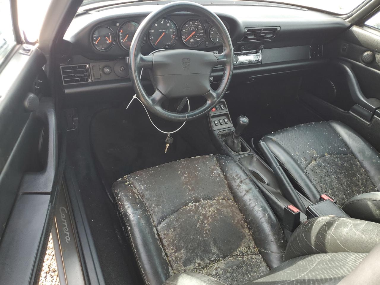 1997 Porsche 911 VIN WP0CA2999VS341660 Copart auction photo, water/flood damage thumbnail 8