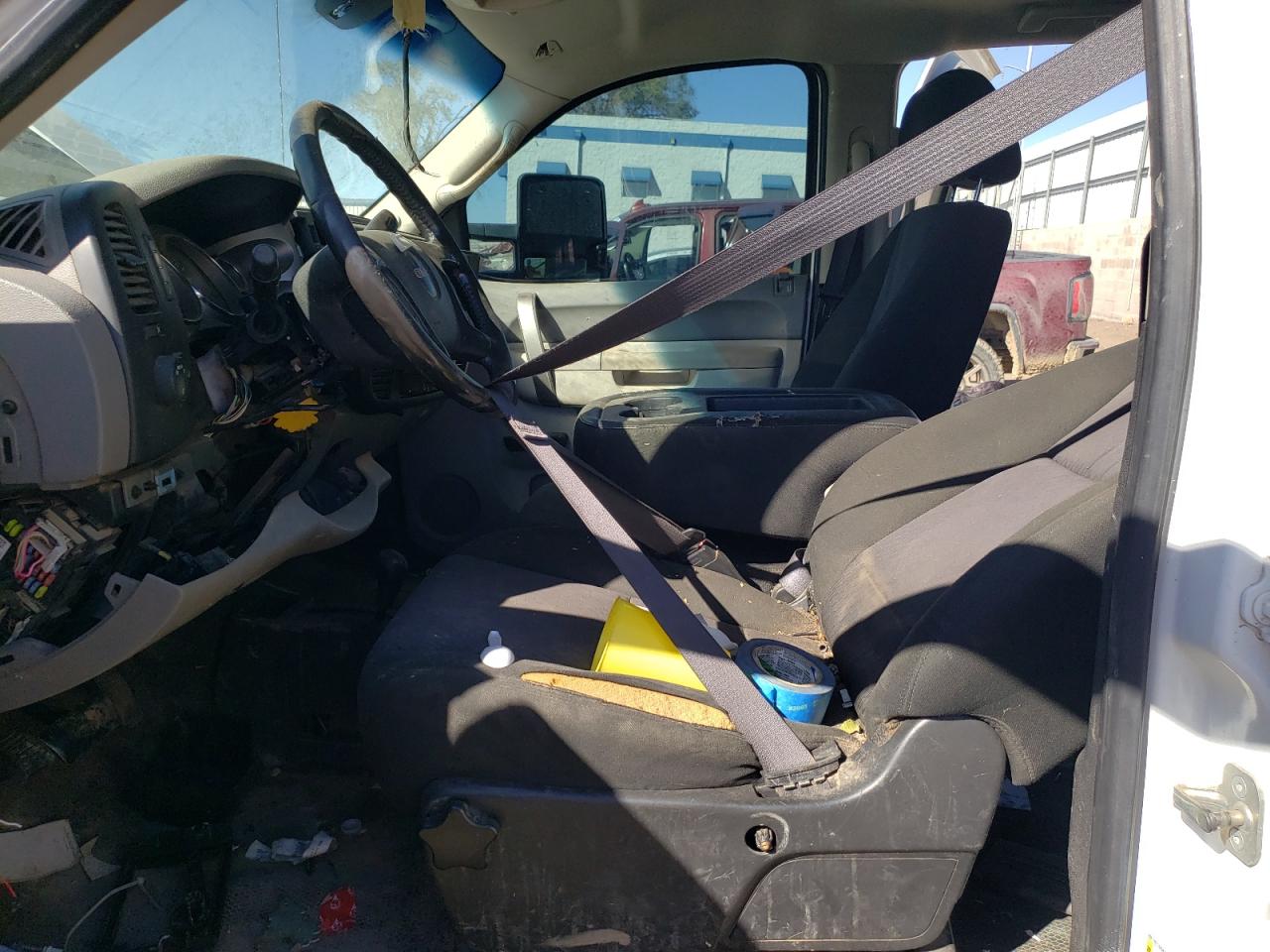 2013 GMC Sierra VIN 1GT12ZC87DF158827 Copart auction photo, biohazard/chemical / vandalism damage thumbnail 7