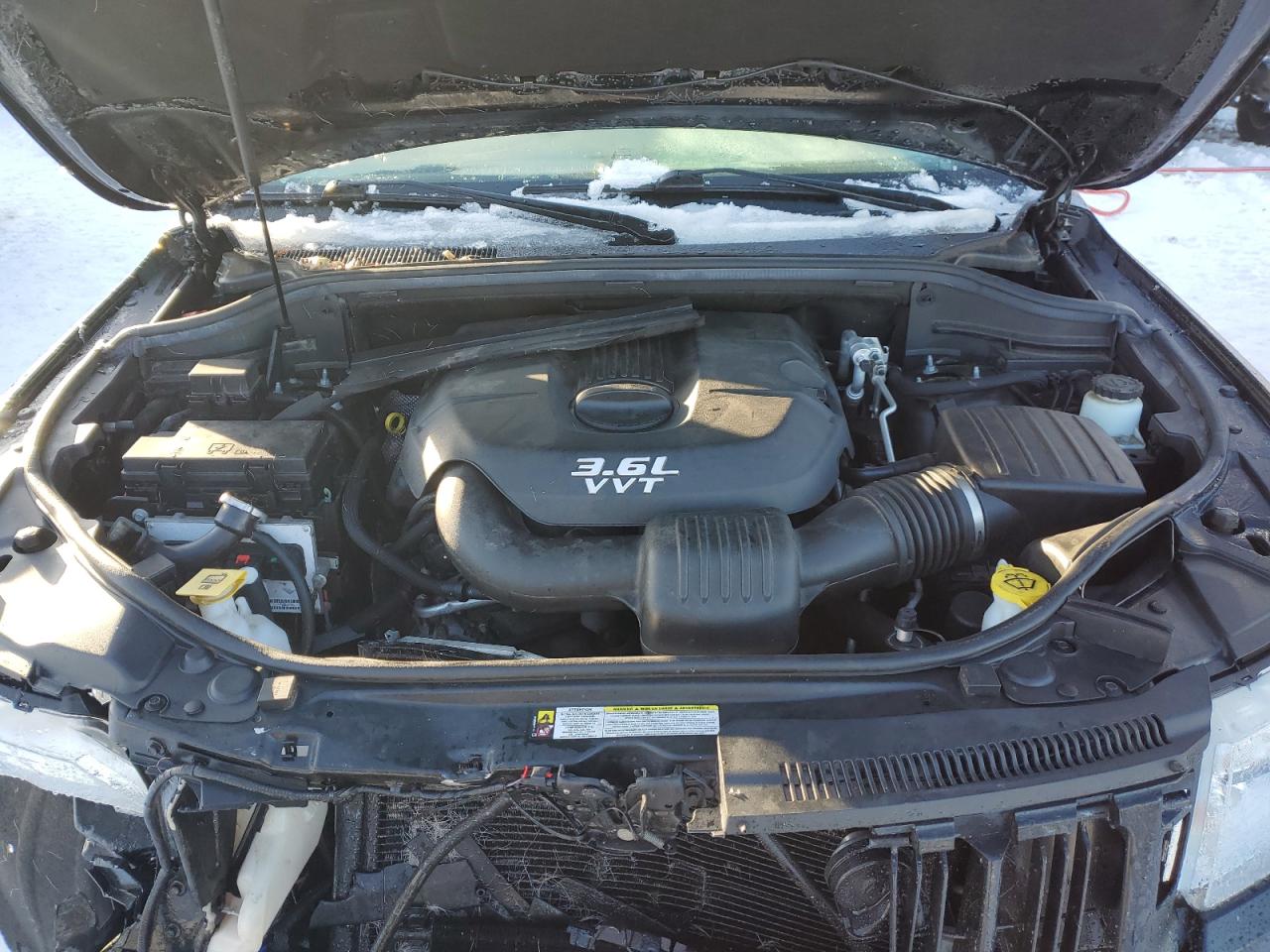 2013 Jeep Grand Cherokee VIN 1C4RJFBG8DC502468 Copart auction photo, front end damage thumbnail 12