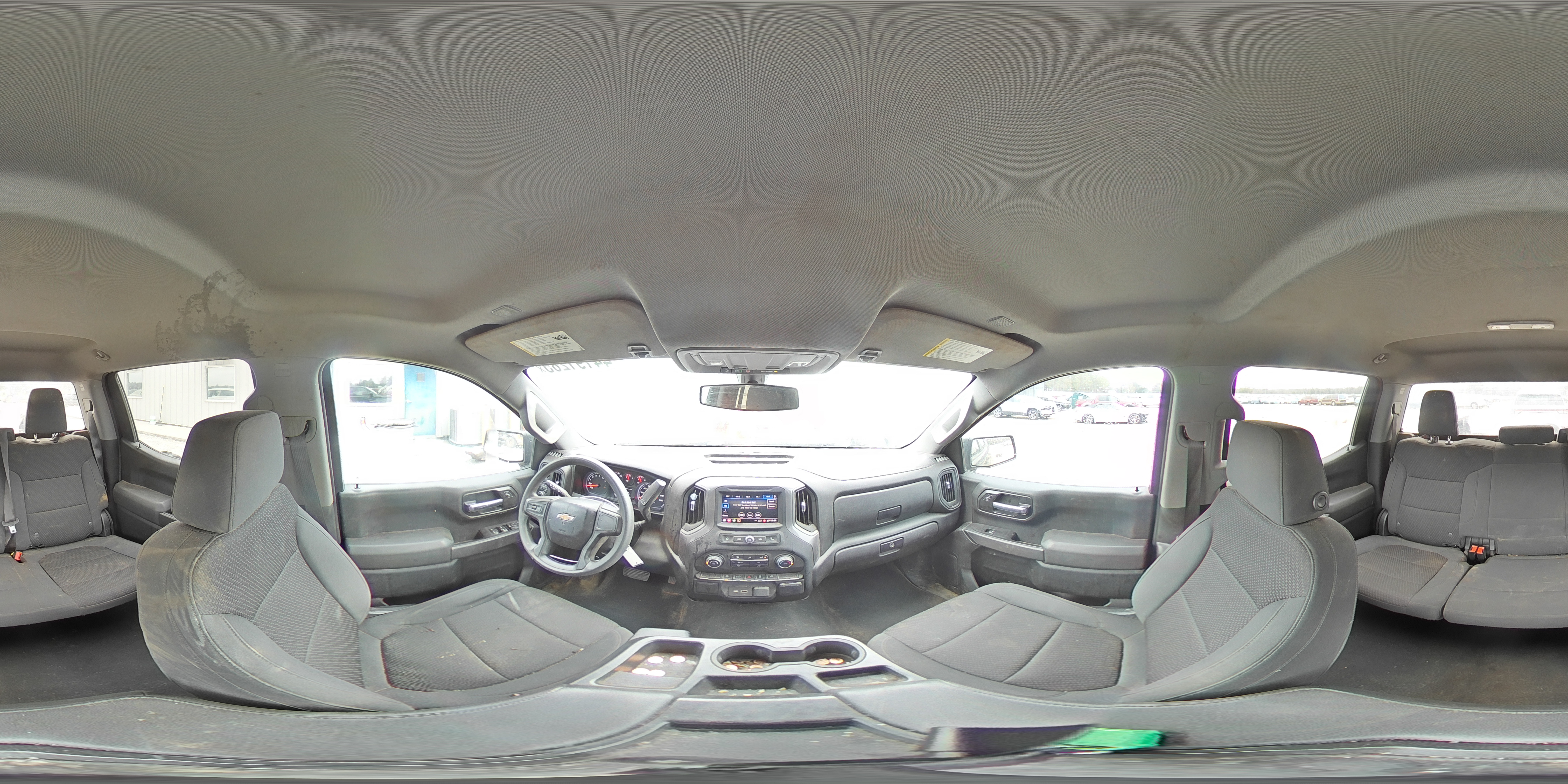 2021 Chevrolet Silverado VIN 1GCPYBEK1MZ240608 Copart auction photo, rear end / front end damage thumbnail 15