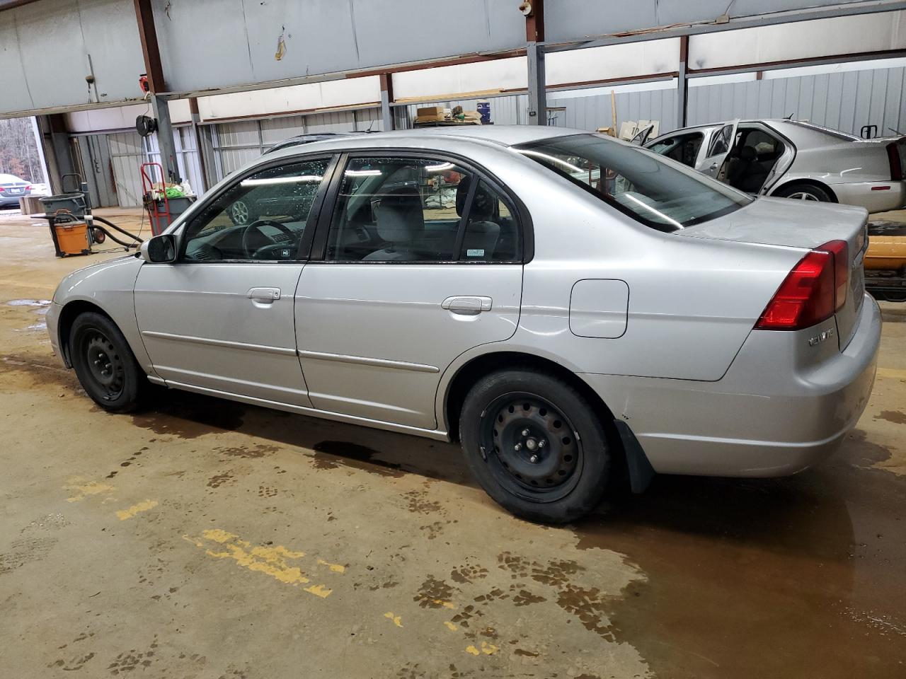 2001 Honda Civic VIN 2HGES26761H561057 Copart auction photo, all over / mechanical damage thumbnail 2