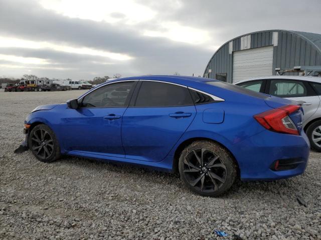 2019 Honda Civic VIN 19XFC2F83KE014463 Copart auction photo, all over damage thumbnail 2
