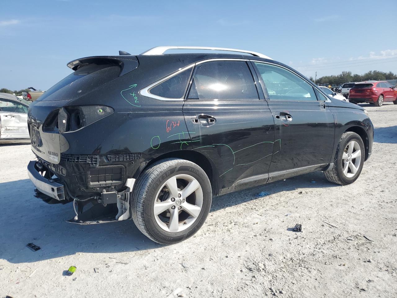 2014 Lexus RX VIN 2T2BK1BA5EC230401 Copart auction photo, rear end / minor dent/scratches damage thumbnail 3