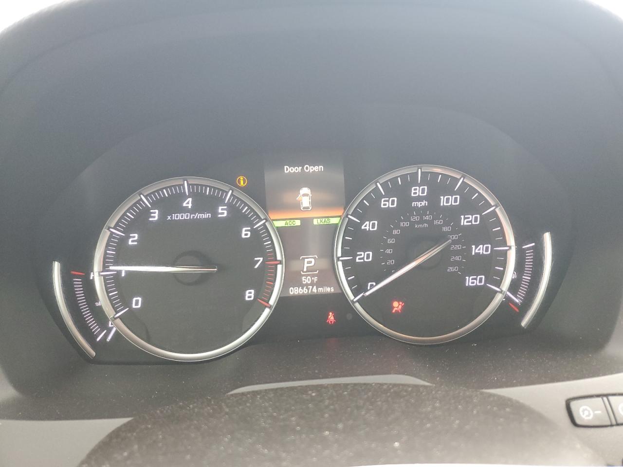 2020 Acura MDX VIN 5J8YD3H50LL010153 Copart auction photo, front end / minor dent/scratches damage thumbnail 9