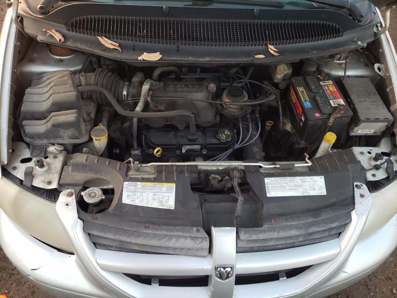 2005 Dodge Caravan VIN 2D4GP24RX5R306055 Copart auction photo, side / minor dent/scratches damage thumbnail 12