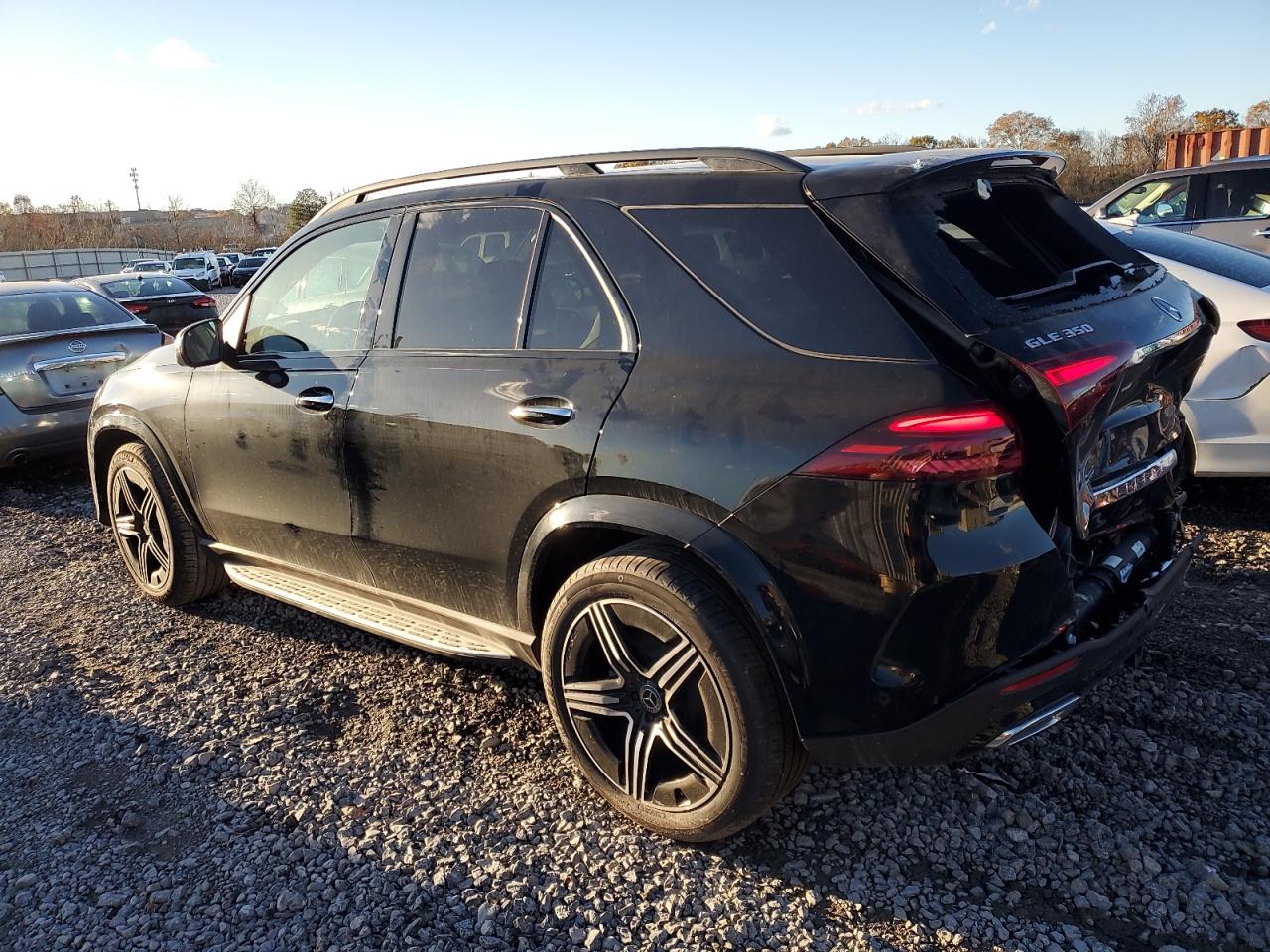 2024 Mercedes-Benz GLE VIN 4JGFB4FB7RB237554 Copart auction photo, rear end / mechanical damage thumbnail 2