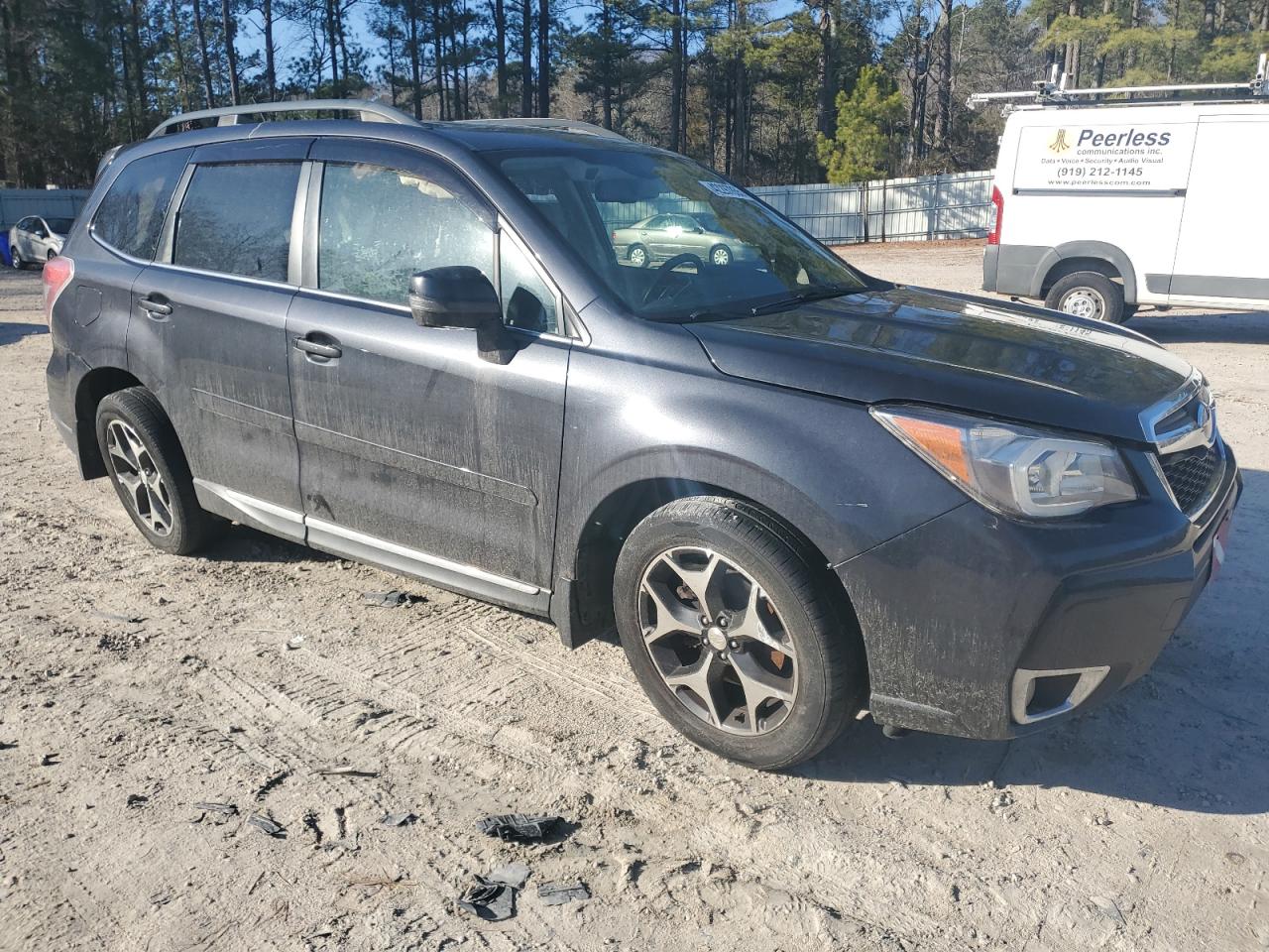 2015 Subaru Forester VIN JF2SJGWC4FH507818 Copart auction photo, rear end damage thumbnail 4