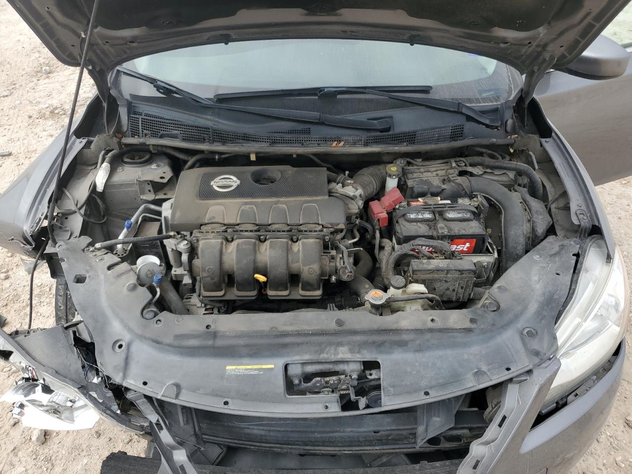 2015 Nissan Sentra VIN 3N1AB7AP8FY237307 Copart auction photo, front end damage thumbnail 12