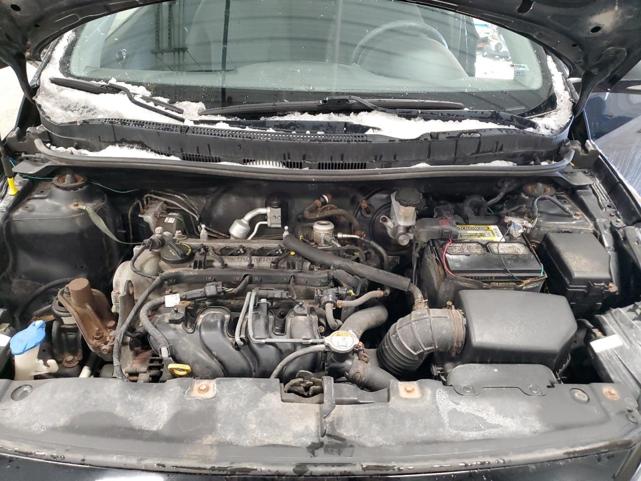 2013 Hyundai Accent VIN KMHCU5AE0DU062159 Copart auction photo, rear end / front end damage thumbnail 11
