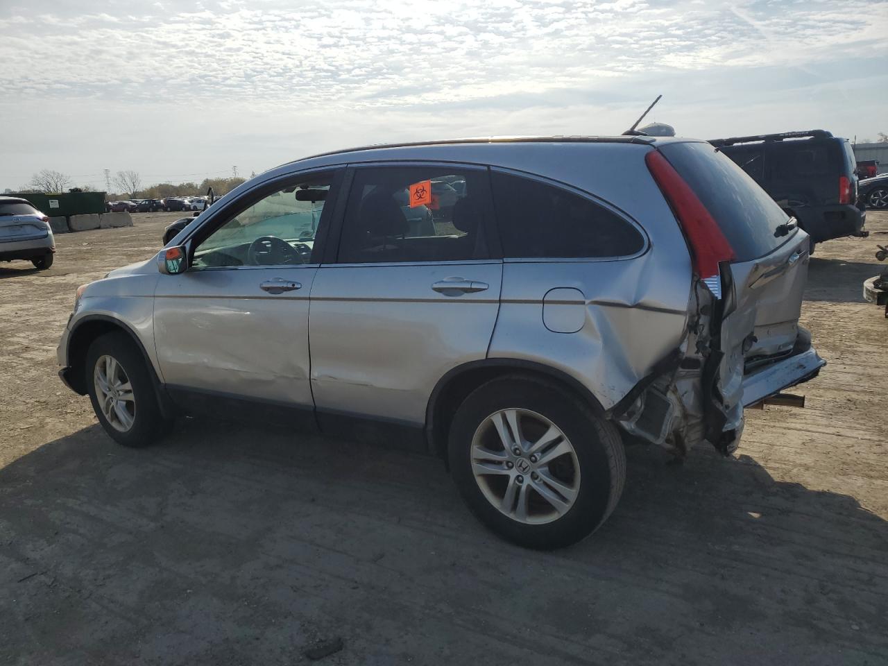 2011 Honda CR-V VIN 5J6RE4H71BL092569 Copart auction photo, front end / rear end damage thumbnail 2