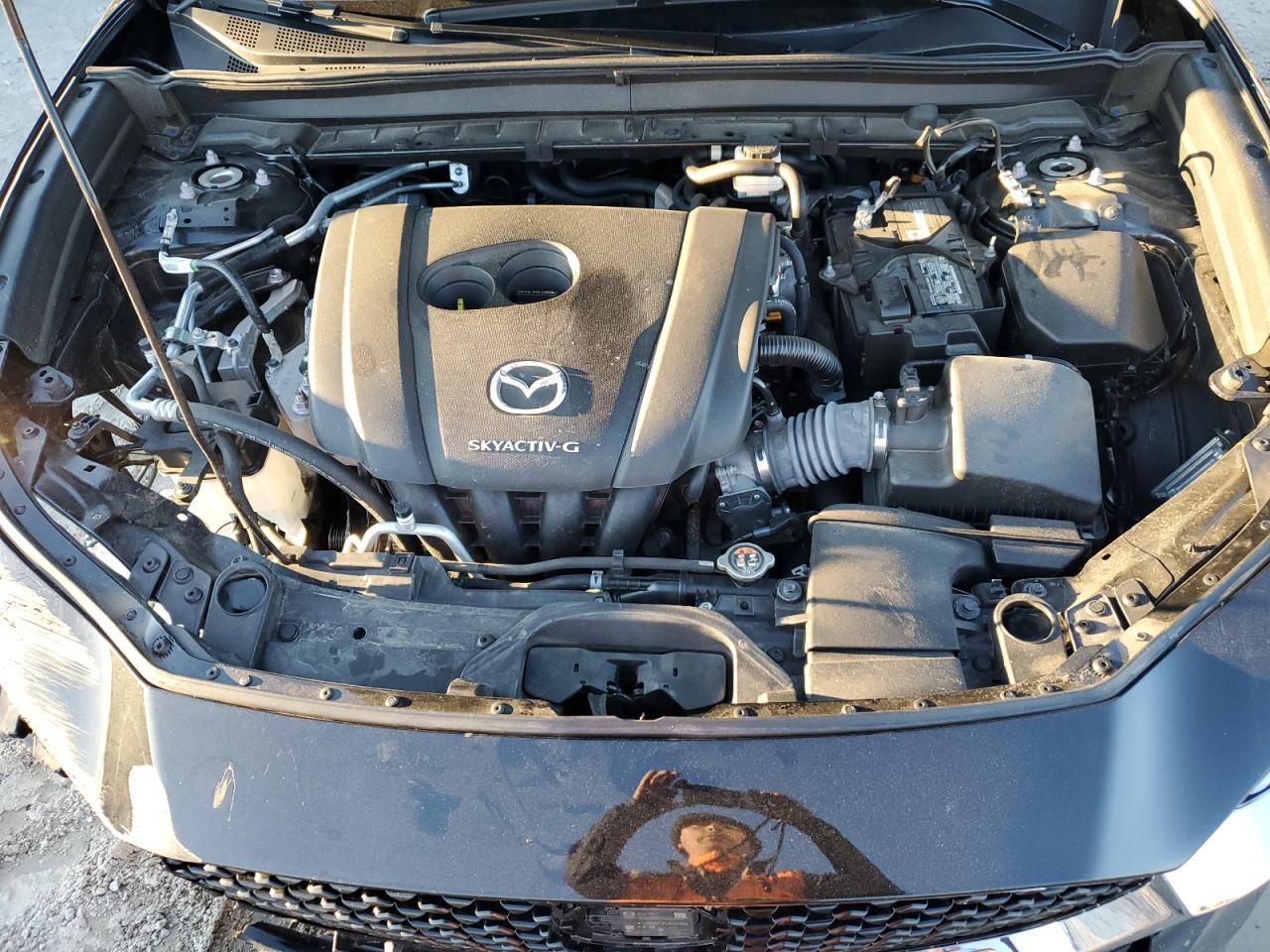 2022 Mazda CX-30 VIN 3MVDMBCL4NM409435 Copart auction photo, all over damage thumbnail 11
